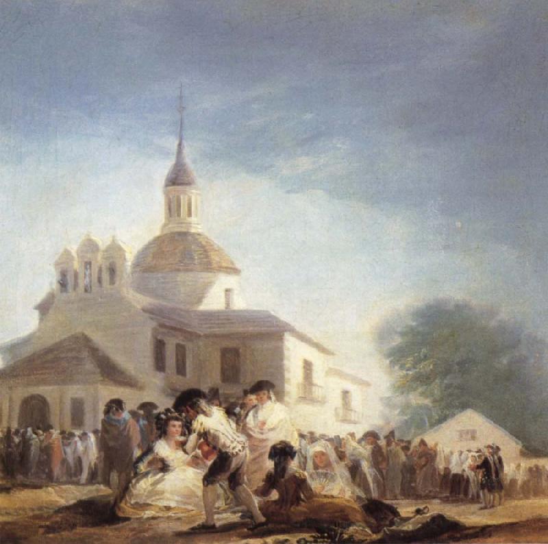 Francisco Goya The Hermitage of St Isidore China oil painting art